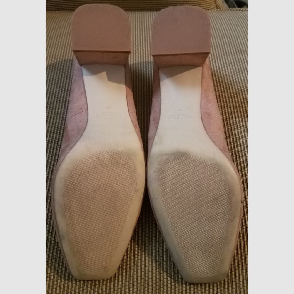 Zara Basic Collections Blush Pink Kitten Heels - image 2